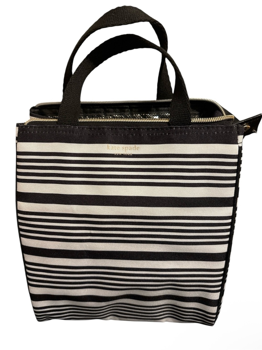 Kate Spade New York Striped Lunch Bag. Like New Condition